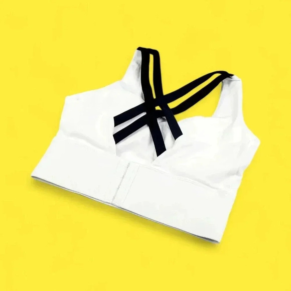 Pedigree eMPWR Women’s Strapback Sports Bra | High Support | Evo-Dry™ (white) - Picture 12 of 13